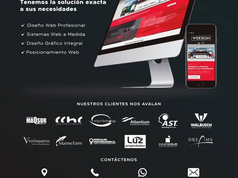 WDesign : Empresa l&iacute;der en Desarrollo Web de la Regi&oacute;n de los Lagos - WDesign - Diseño Web Profesional